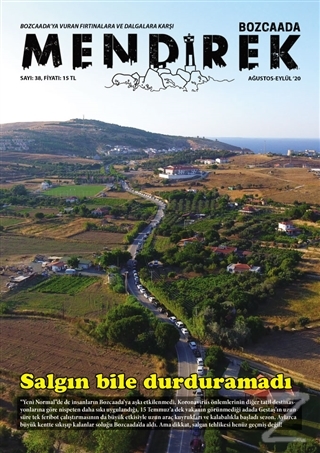 Bozcaada Mendirek Dergisi Sayı: 38 Ağustos-Eylül 2020 Kolektif