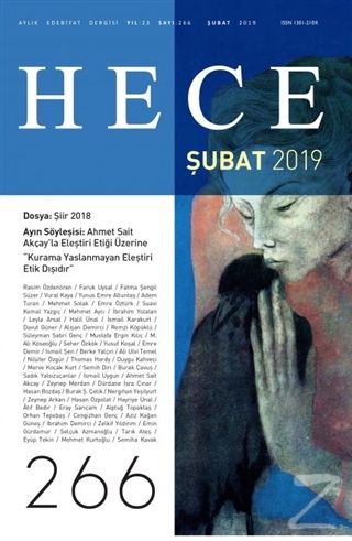 Hece Aylık Edebiyat Dergisi Sayı: 266 Şubat 2019 Kolektif
