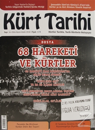 Kürt Tarihi Dergisi Sayı: 34 Ekim - Kasım - Aralık 2018 Kolektif