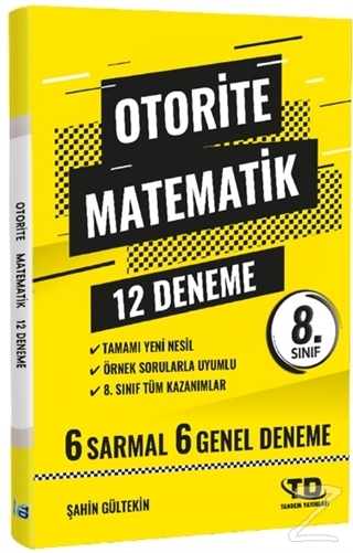 LGS Matematik 8. Sınıf 12 Deneme Otorite