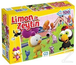 Limon ile Zeytin Puzzle (100 Parça)