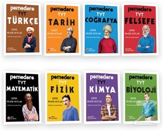 Pomodoro TYT Konu Soru Süper Pratik Notlar Seti (8 Kitap Takım)