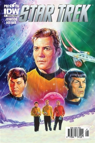 Star Trek Sayı: 1 - Nostalji Kapak Mike Johnson