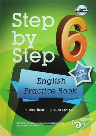 Harf Step By Step 6.Sınıf English Pratıce Book Cd İnsİde %20 indirimli