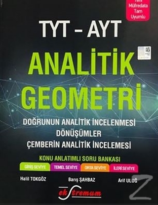 TYT-AYT Analitik Geometri Konu Anlatımlı Soru Bankası Kolektif