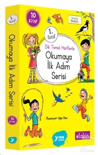 Yuva 1 Sinif Dik Temel Harflerle Okumaya Ilk Adim Serisi Elakin Yen
