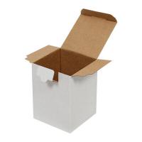 Beyaz Kilitli Kraft Kutu 12x12x16 cm. Beyaz Kilitli Kraft Kutu 12x12x16 cm.