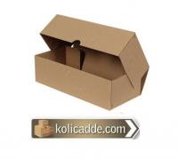 Kilitli Karton Kutu 27x24x8 cm. Kilitli Karton Kutu 27x24x8 cm.
