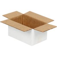 Beyaz Tek Oluklu Koli 20x15x10 cm. Beyaz Tek Oluklu Koli 20x15x10 cm.