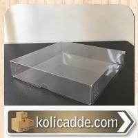 Şeffaf Asetat Kutu 15x15x3 cm Şeffaf Asetat Kutu 15x15x3 cm