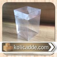 Şeffaf Asetat Kutu 5x5x12 cm Otomatik Şeffaf Asetat Kutu 5x5x12 cm Otomatik