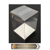 Altı Gümüş İç Yükseltici Karton Üstü Asetat Kutu 7x7x10 cm Altı Gümüş İç Yükseltici Karton Üstü Asetat Kutu 7x7x10 cm
