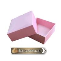 Komple Karton Pembe Kapaklı Kutu 5x5x2,2 Komple Karton Pembe Kapaklı Kutu 5x5x2,2