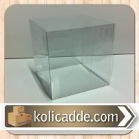Asetat Şeffaf Kutu 10x10x12 cm. Asetat Şeffaf Kutu 10x10x12 cm.