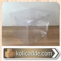 Buyuk Seffaf Asetat Kutu 20x20x17 5 Cm Kolicadde