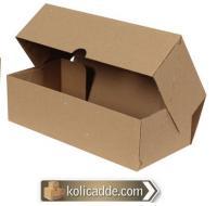 Testliner Kilitli Karton Kutu 20x10x10 Testliner Kilitli Karton Kutu 20x10x10