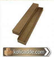 Kapaklı Kraft Karton Kutu 3x20x1.5 cm