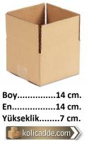 tekOluklu Kutu 14x14x7 cm. tekOluklu Kutu 14x14x7 cm.