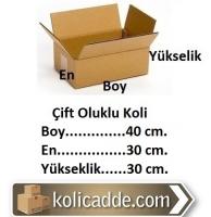 Karton Mukavva Koli 40x30x30 cm. Karton Mukavva Koli 40x30x30 cm.