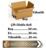 Karton Koli 50x30x20 cm.