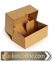 Kilitli Karton Kutu 24,5x24,5x11,5 cm. Kilitli Karton Kutu 24,5x24,5x11,5 cm.