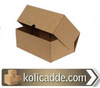 Kilitli Kraft Kutu 17x17x6 cm. Kilitli Kraft Kutu 17x17x6 cm.