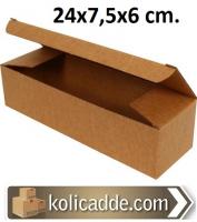 Kilitli Karton Kutu 24x7,5x6 cm. Kilitli Karton Kutu 24x7,5x6 cm.