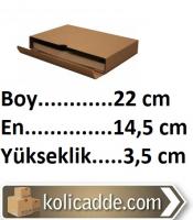 Kilitli Kitap Kutusu 22x14,5x3,5 cm.