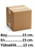 Tek Oluklu Karton Kutu 15x15x15 cm. Tek Oluklu Karton Kutu 15x15x15 cm.
