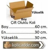 Hazır Karton Koli 60x30x30 cm. Hazır Karton Koli 60x30x30 cm.