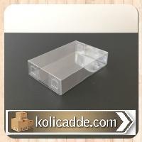 Şeffaf Asetat Kutu 5x8x2 cm-KoliCadde