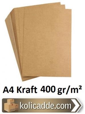 Kraft Karton A4 400 gr/m² 50 Adet-KoliCadde
