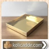 Altın Kutulu Yasin ve Tespih Asetat Kutusu 20x16x2,5 cm-KoliCadde