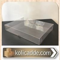 Şeffaf Asetat Kutu 20x25x5 cm-KoliCadde