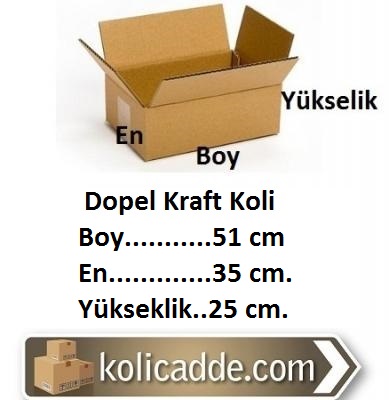 Dopel Kraft Koli 51x35x25 cm.