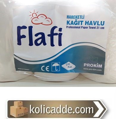 Filafi 21 cm. Hareketli Kağıt Havlu 6 Kilo 6 Rulo