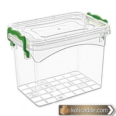 Kilitli Saklama Kabı 2,7 lt. 14,2x21x16,5 cm.