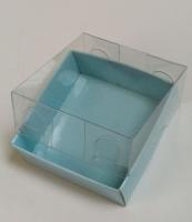 Mavi Asetat Kutu 6x6x2,5 cm-KoliCadde