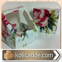 Şeffaf Pencereli Kutu 8x8x3 cm