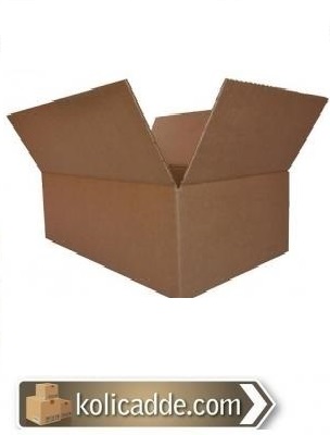 100 Adet 35x20x15 cm. Karton Kutu Tanesi 1,99 Lira