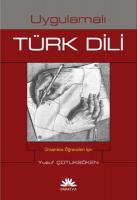Uygulamalı Türk Dili Uygulamalı Türk Dili