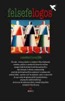 Felsefelogos Sayı: 69 Cumhuriyetçilik Felsefelogos Sayı: 69 Cumhuriyetçilik