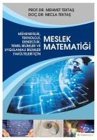 Meslek Matematiği Meslek Matematiği