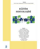 EĞİTİM SOSYOLOJİSİ EĞİTİM SOSYOLOJİSİ