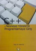 C++ Nesneye Yönelimli Programlamaya Giriş C++ Nesneye Yönelimli Programlamaya Giriş