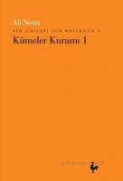 Fen Liseleri İçin Matematik 1 - Kümeler Kuramı 1 Fen Liseleri İçin Matematik 1 - Kümeler Kuramı 1