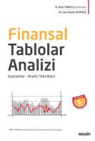 Finansal Tablolar Analizi Finansal Tablolar Analizi