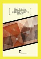 EDEBİYAT TARİHİ VE TENKİT EDEBİYAT TARİHİ VE TENKİT