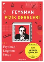 Feynman Fizik Dersleri: Cilt 1-Mekanik Işınım Isı Feynman Fizik Dersleri: Cilt 1-Mekanik Işınım Isı
