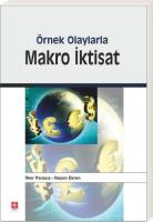Örnek Olaylarla Makro İktisat Örnek Olaylarla Makro İktisat